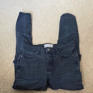 Free People Dark Wash Skinny Jeans